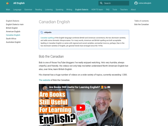 variations/canadian screenshot