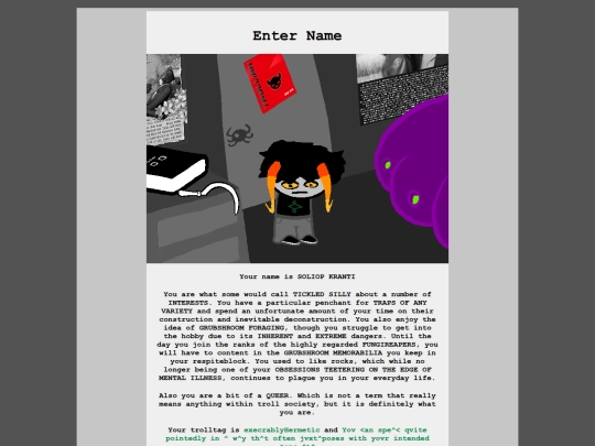homestuck/1 screenshot