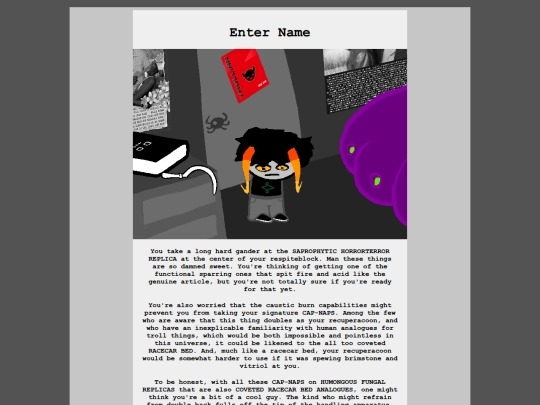 homestuck/3 screenshot