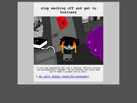 homestuck/5 screenshot