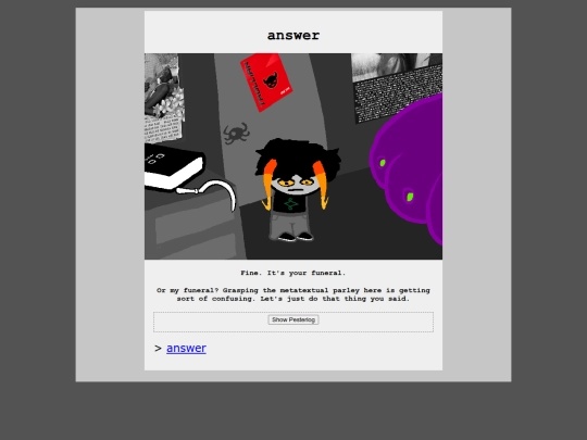 homestuck/test screenshot