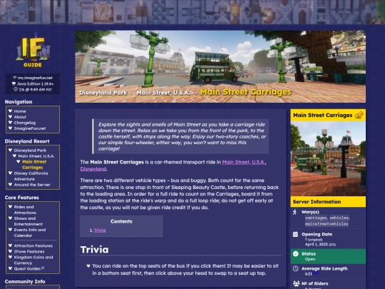 carriages screenshot