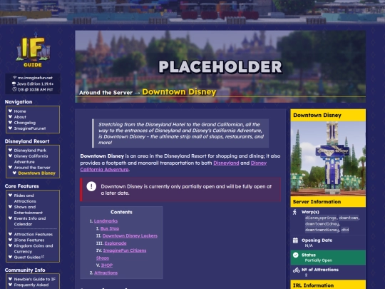 downtowndisney screenshot