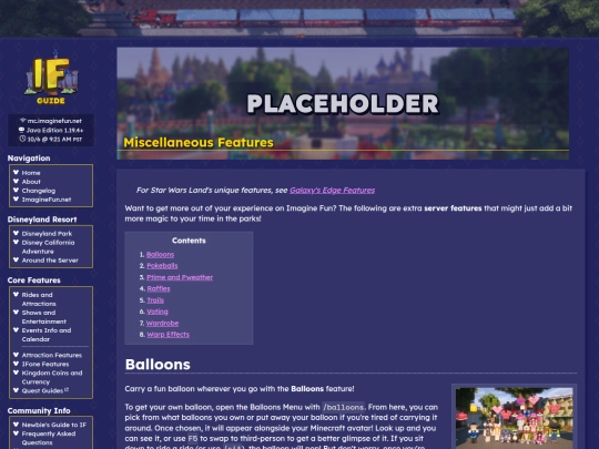 miscfeatures screenshot