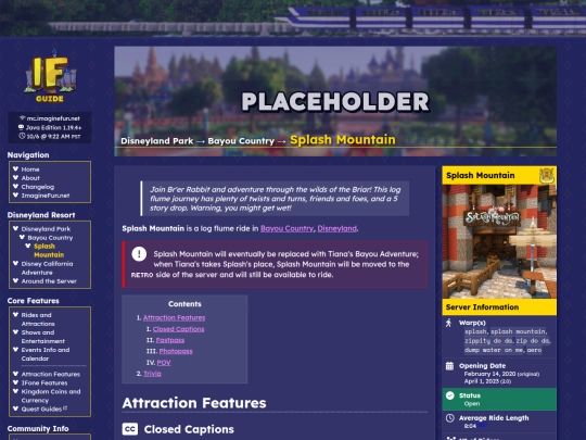 splashmountain screenshot