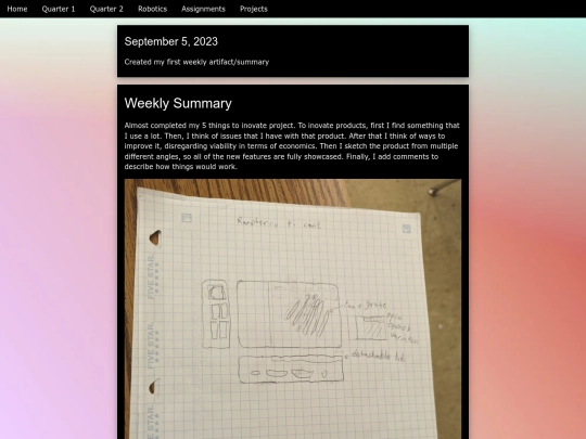 week3 screenshot
