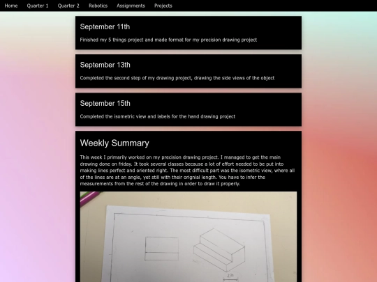 week4 screenshot