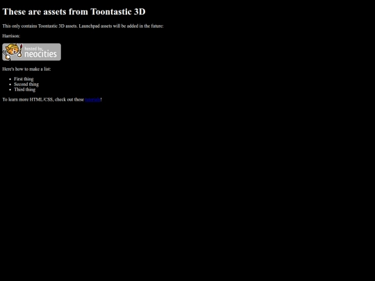 assets screenshot
