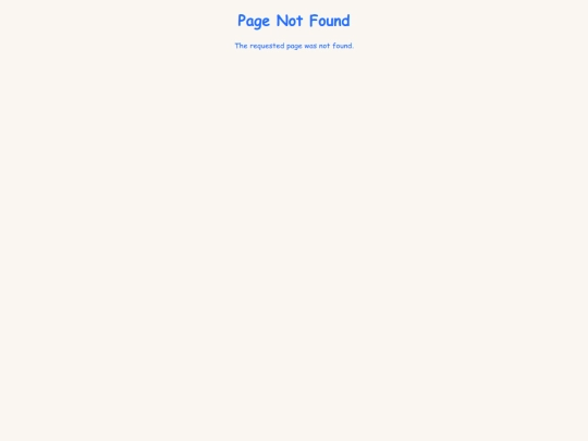 not_found screenshot