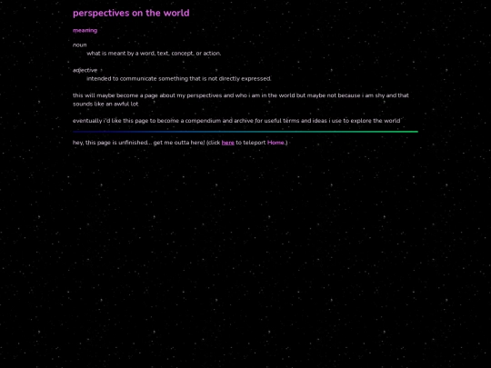 meaning screenshot