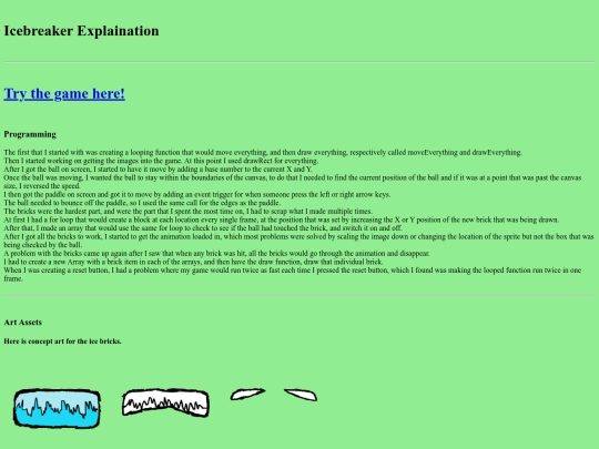 Icebreaker_Explaination screenshot