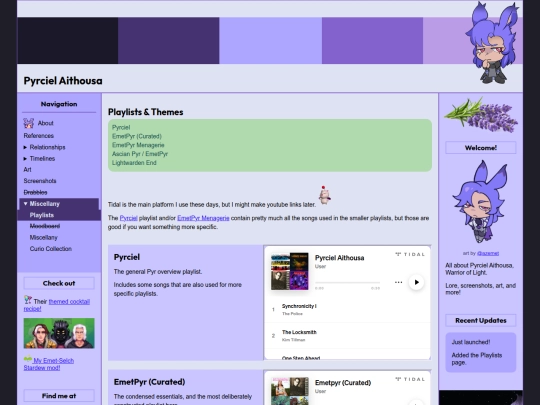 playlists screenshot