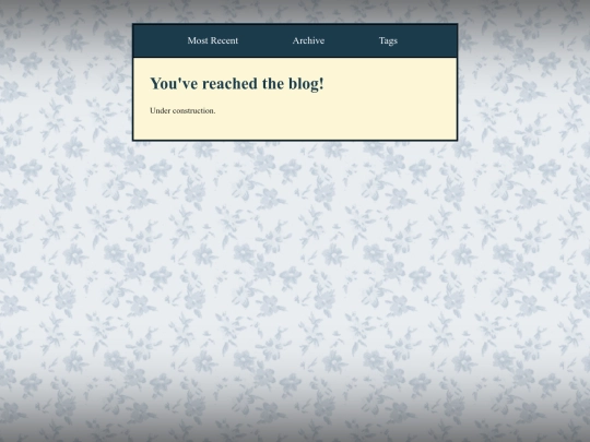 blog screenshot