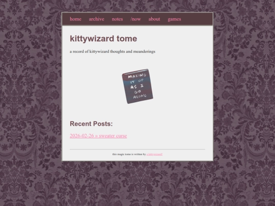 blog screenshot