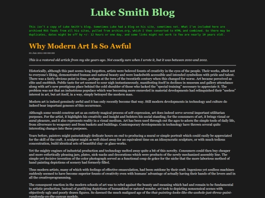 blog screenshot