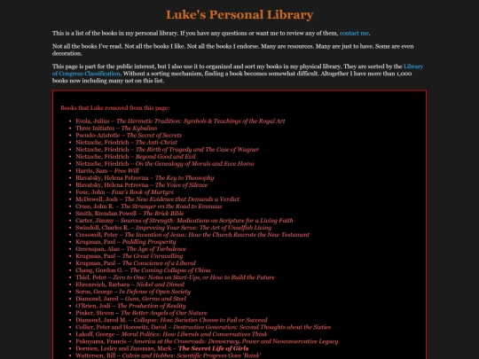 library screenshot