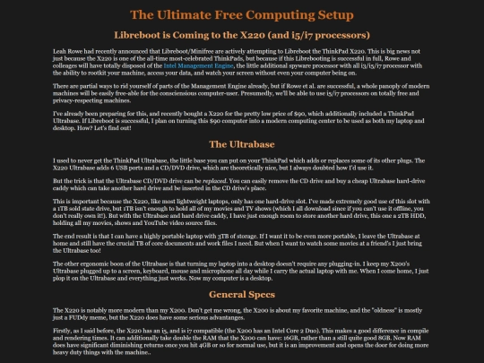 ultifree screenshot