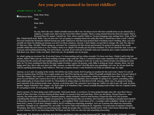 vids/riddles screenshot