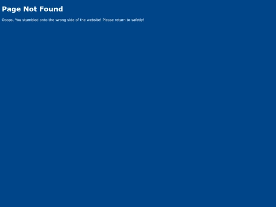 not_found screenshot
