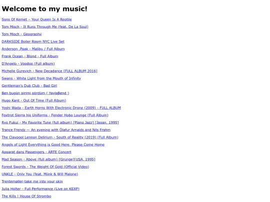 music screenshot