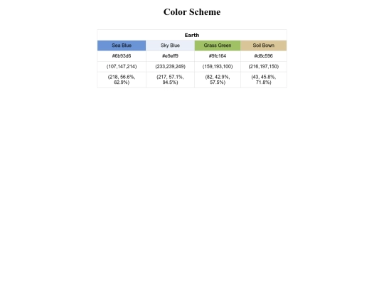 U.3 Color Scheme/Color Scheme screenshot