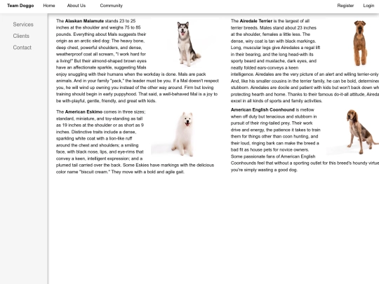 U.4 Staff Page/position&float screenshot
