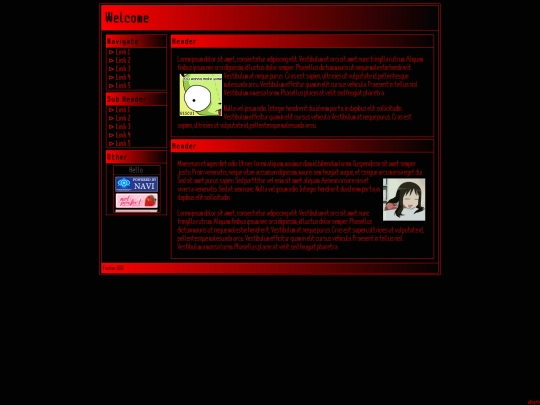 Blog screenshot