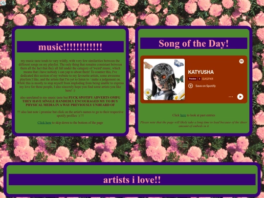 Music screenshot