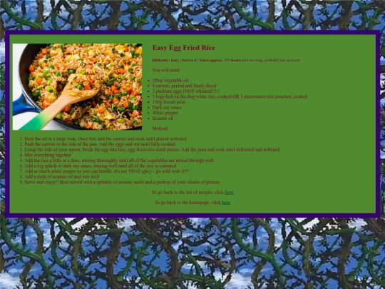 Recipes/Egg Fried Rice screenshot