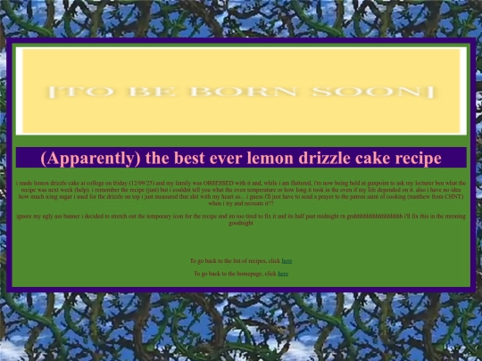 Recipes/Lemon Cake screenshot