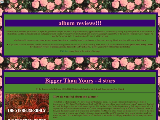 albumReview screenshot