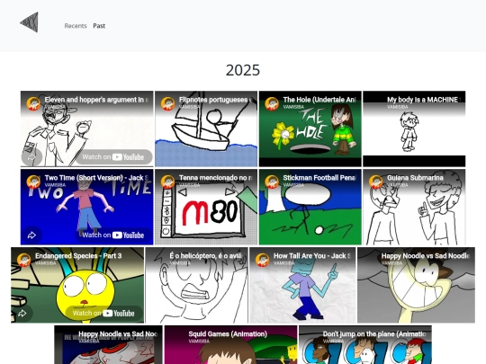 animationspast screenshot