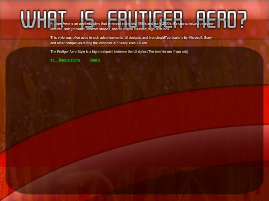 what_is_frutiger_aero screenshot