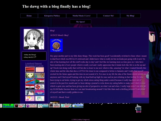 blog screenshot