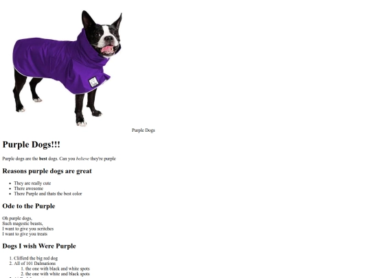 secondwebsite screenshot