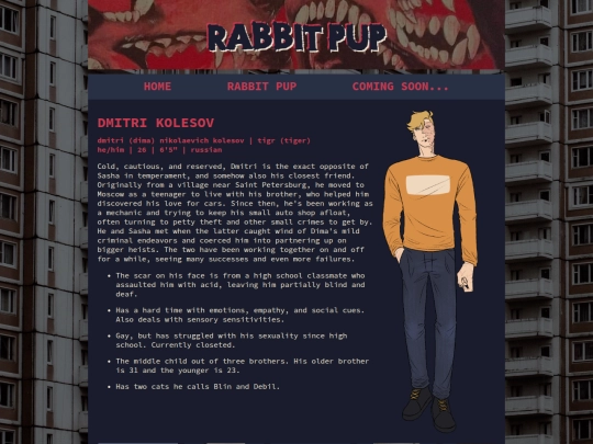 rabbitpup/dmitri screenshot