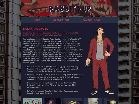 rabbitpup/sasha screenshot