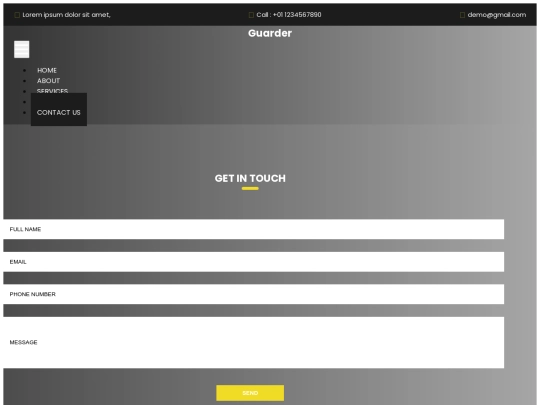 contact screenshot