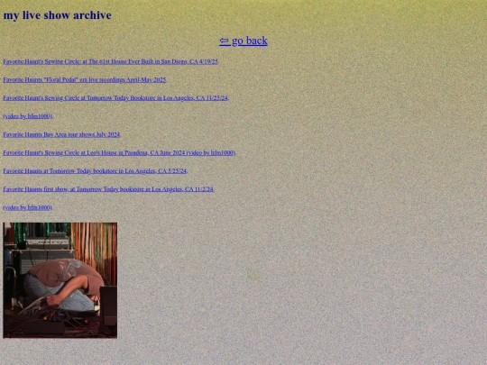 liveshowarchive screenshot