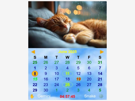 DEV/calendar screenshot