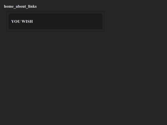 links screenshot