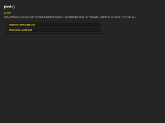 poetry screenshot
