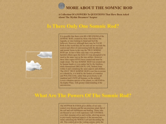 somnicrod/faq screenshot
