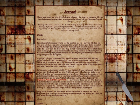 Pages/BLOG screenshot