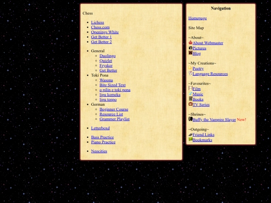 Pages/Bookmarks screenshot