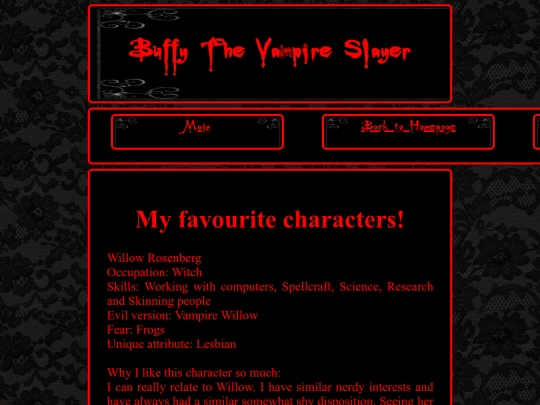 Pages/Shrines/FavChar screenshot