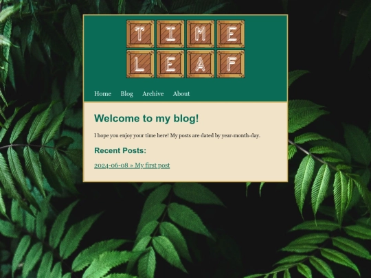 blogIndex screenshot