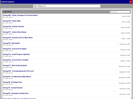 blog screenshot