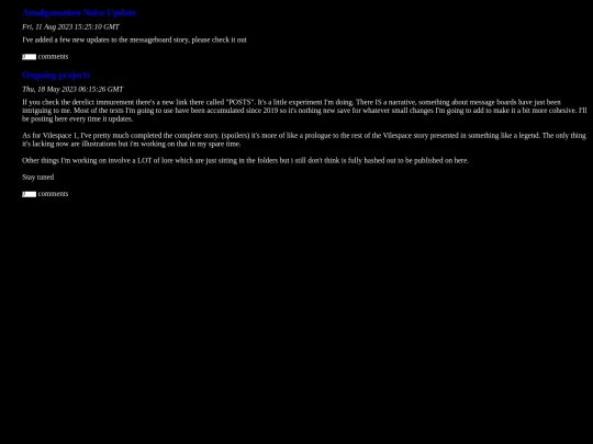 blog screenshot