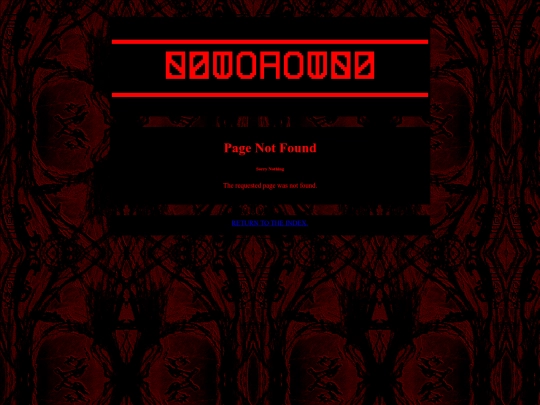 not_found screenshot